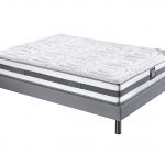 Un matelas avec 100% mousse polyuréthane Evoluflex Soja avec 7 zones de confort.